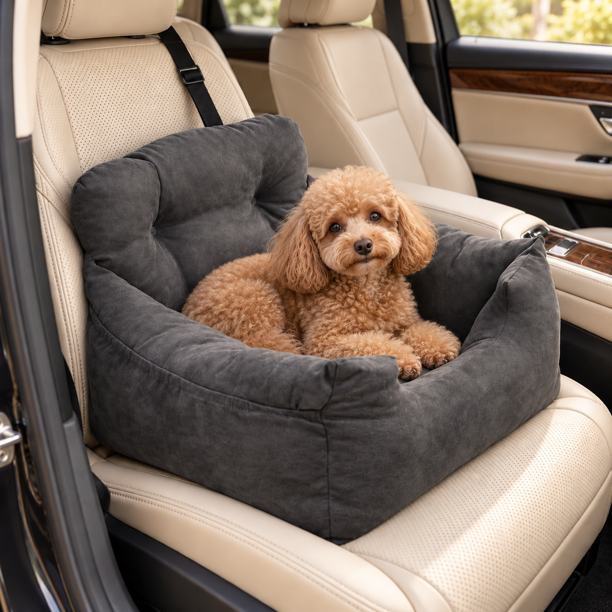 VELMIRI voyage™ - la cuccia premium da auto per cani